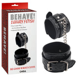 Be Good Wrist Cuffs – Fully Adjustable Metal Hook Restraints Bondage Accessory > Bondage Gear > Restraints - Tophatter Daily Deals