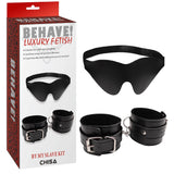 By My Slave Kit – Fully Adjustable Collar and Handcuffs Restraint Set > Bondage Gear > Restraints - Tophatter Daily Deals