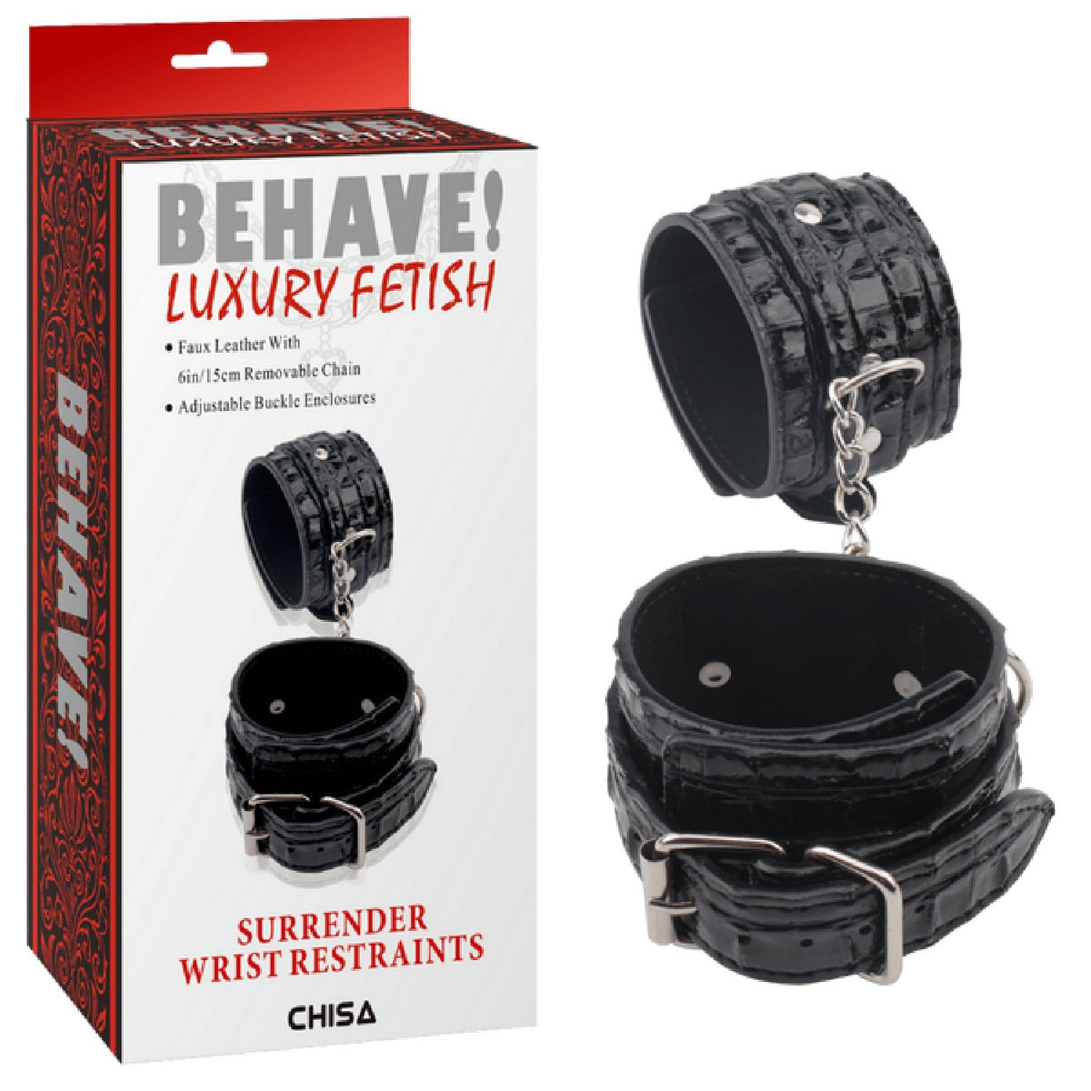 Surrender Wrist Restraints – Fully Adjustable Metal Hook Restraints > Bondage Gear > Restraints - Tophatter Daily Deals
