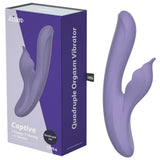 Captive – Waterproof Silicone Vibrator with 5 Tapping and 7 Thrusting Functions > Vibrators > Ladies > Rabbit - Tophatter Daily Deals