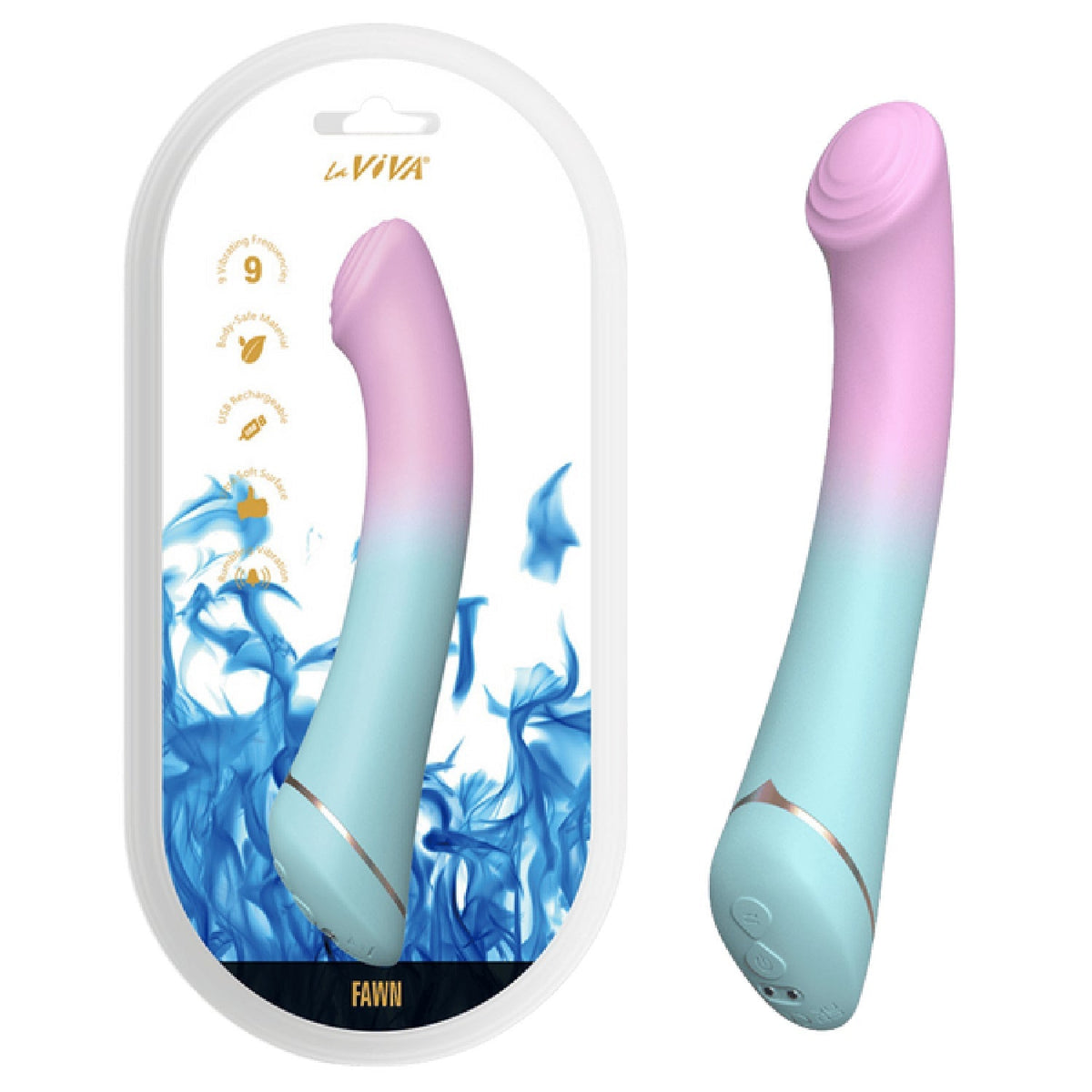 Rechargeable Fawn – Waterproof Vibrator with 9 Frequency Vibrations > Vibrators > Standard Vibrators - Tophatter Daily Deals