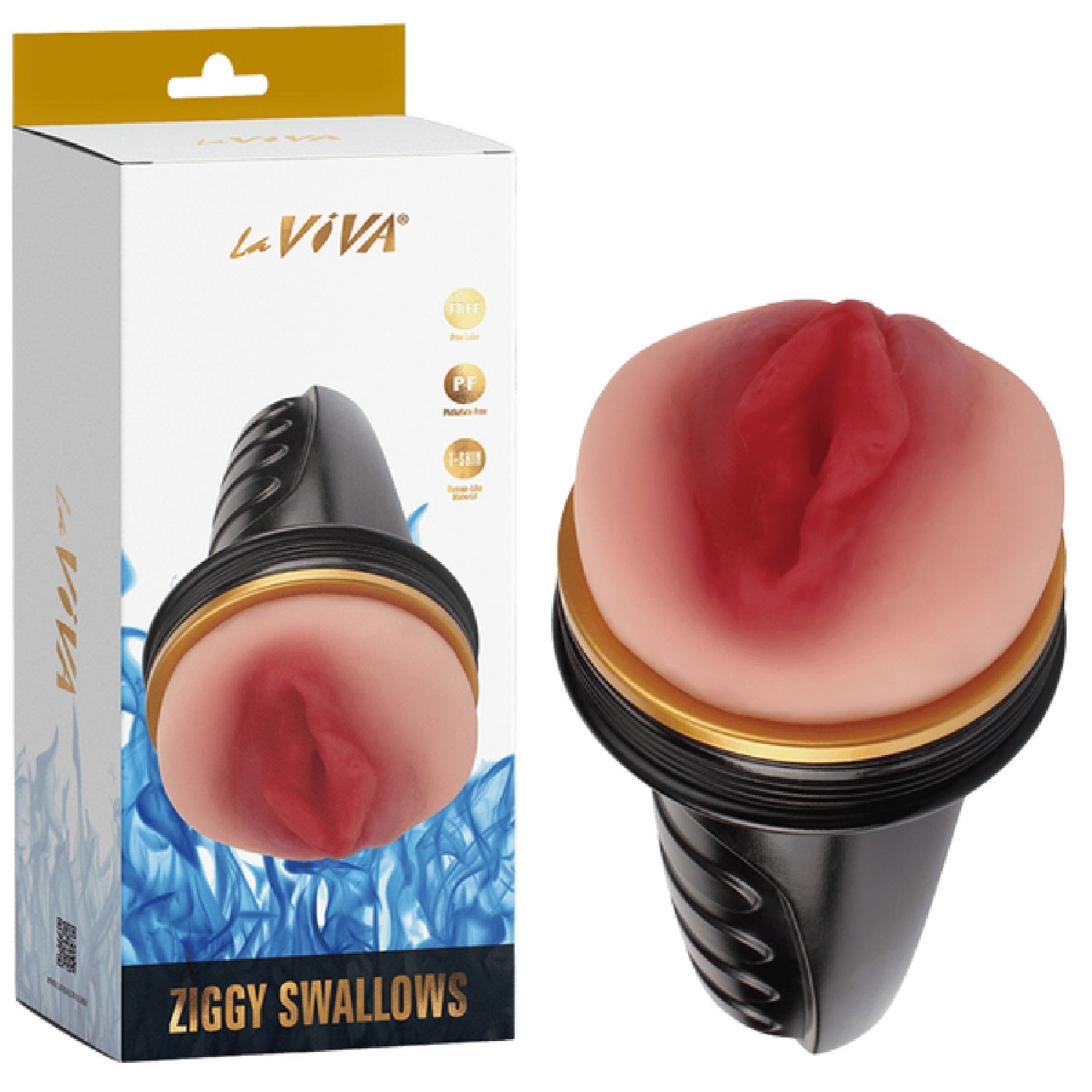 Ziggy Swallows – Realistic T-Skin Soft Snug Lifelike Vagina Masturbator > Sex Toys For Men > Masturbators > Manual - Tophatter Daily Deals