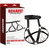Breast Harness with O-Ring Chains – BDSM Bondage Harness > Clothes > Womens Harnesses - Tophatter Daily Deals