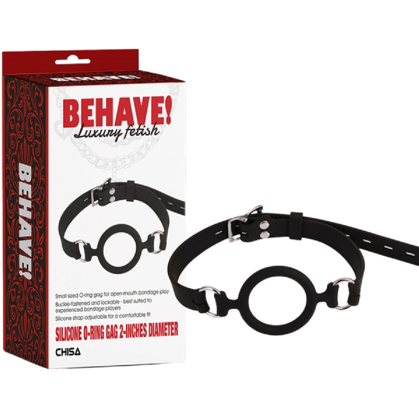 Silicone O-Ring Gag – Small Sized 2-Inch Diameter Bondage Gag > Bondage Gear > Gags and Bits - Tophatter Daily Deals