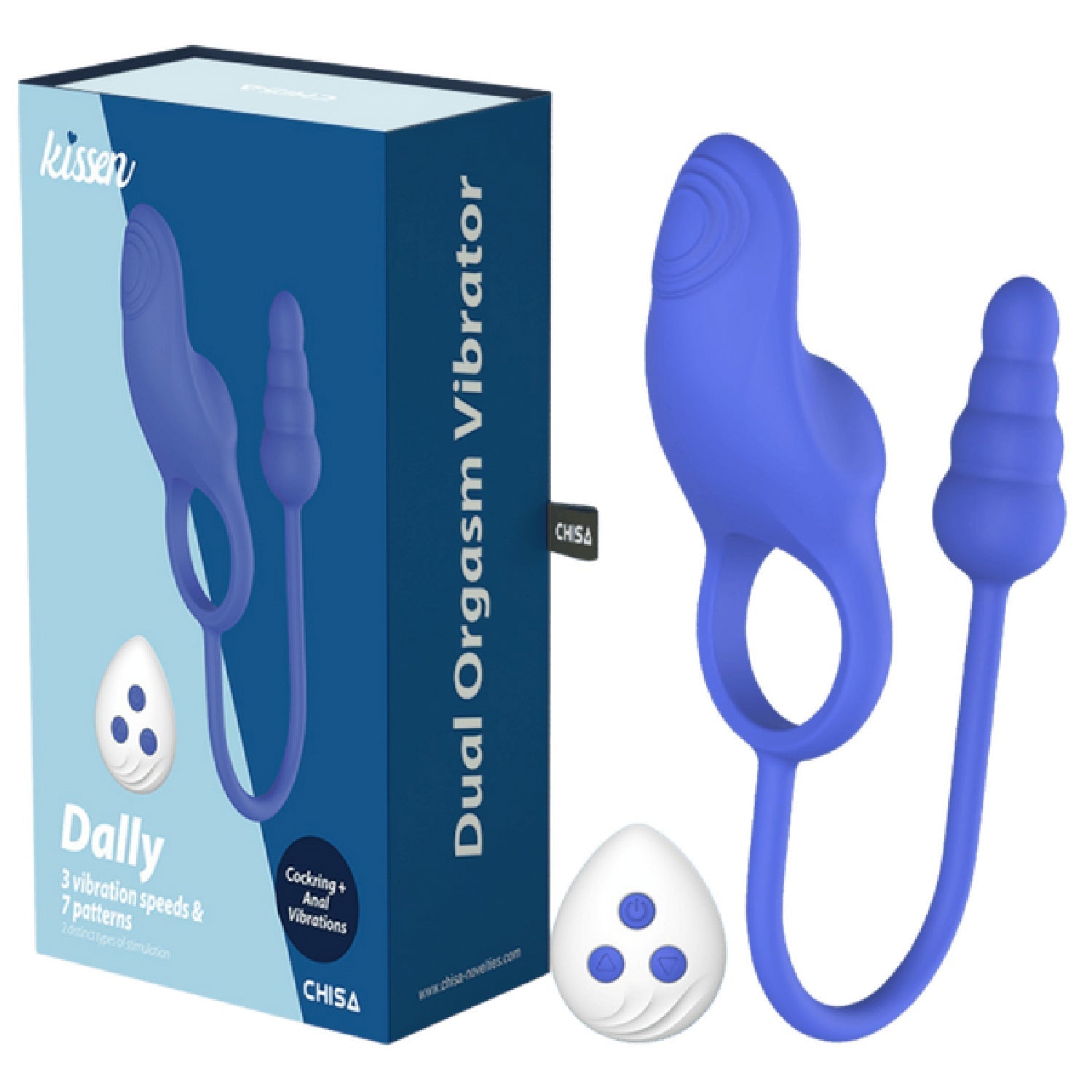 Dally – Waterproof Double Motor Silicone Vibrator 10.6cm > Vibrators > Unconventional - Tophatter Daily Deals