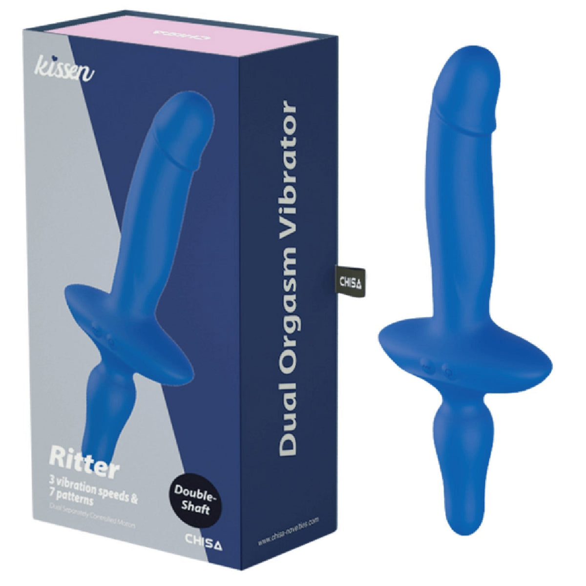 Ritter – Waterproof Double-Motor Silicone Vibrator 26.1cm > Vibrators > Unconventional - Tophatter Daily Deals