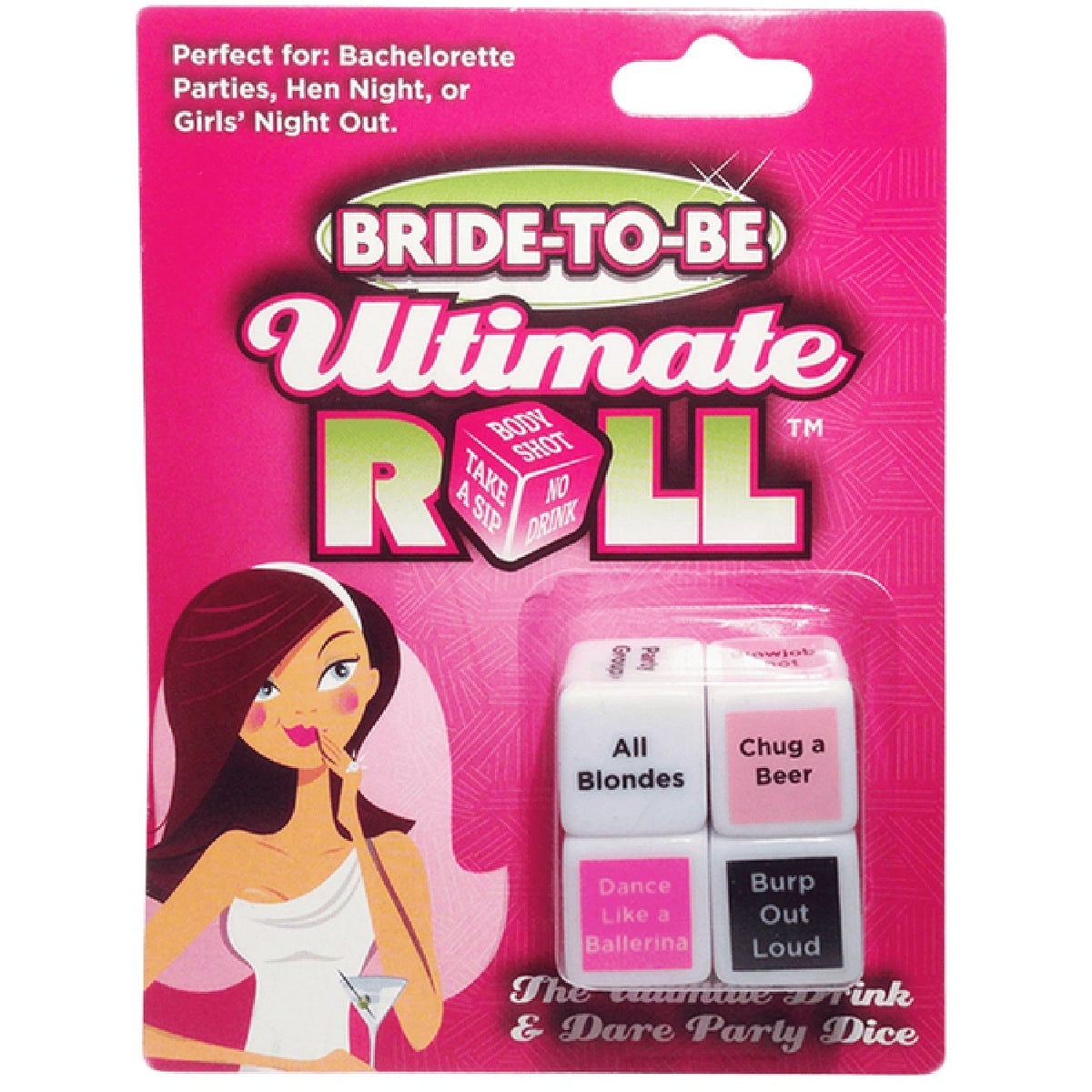 Bride to Be Ultimate Roll - Dice Game > Novelties > Bachelor & Bachelorette Items - Tophatter Daily Deals