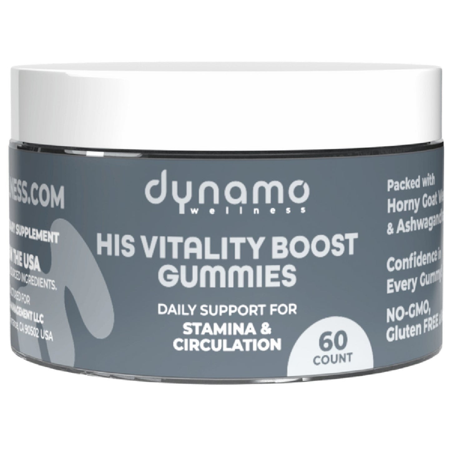 His Vitality Boost Gummies – Male Enhancement Supplement with Botanicals and L-Arginine > Essentials > Mens Enhancers - Tophatter Daily Deals