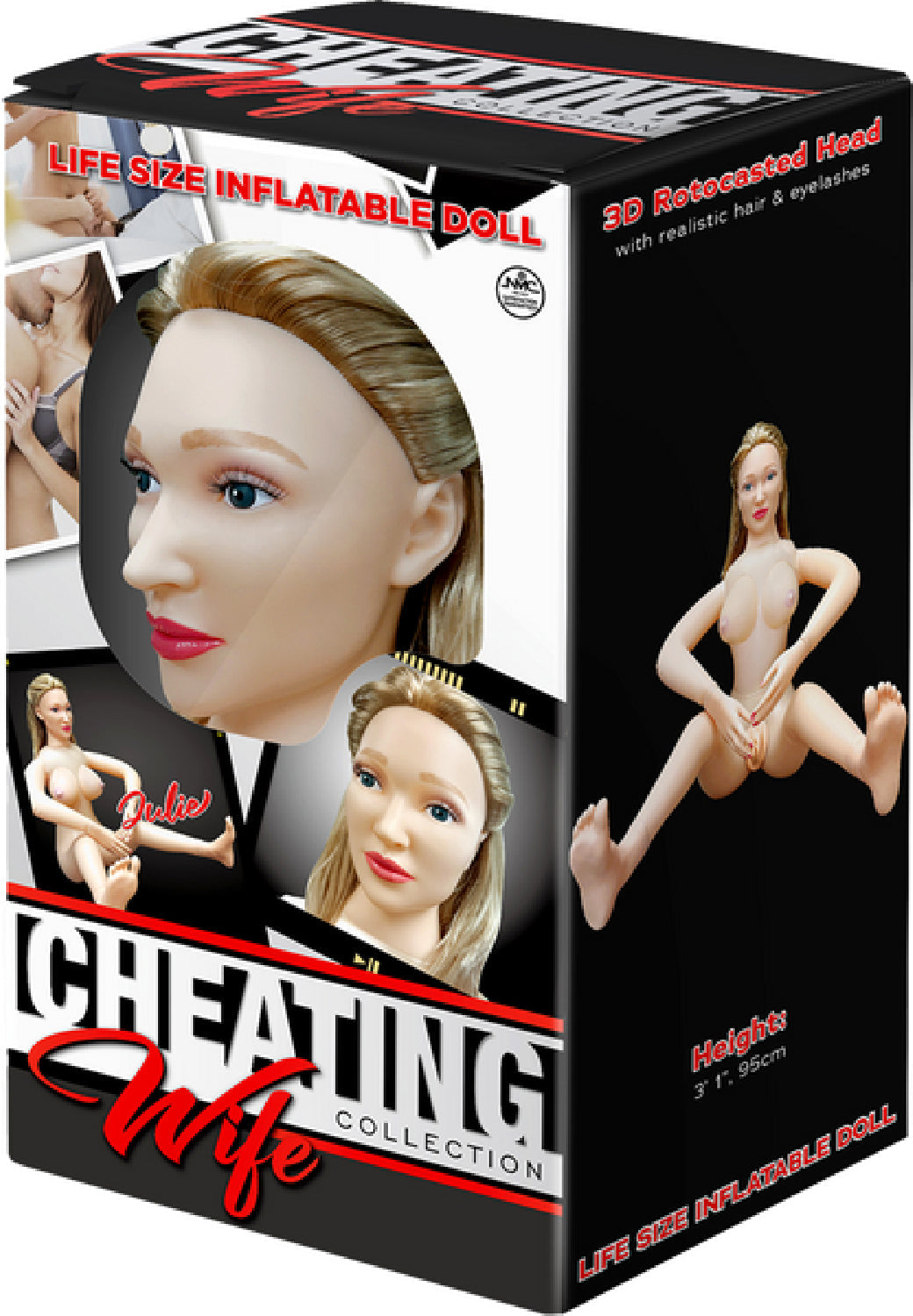 Julie Life Size Inflatable Doll (Flesh) – 3'1 Height Realistic Inflatable Doll > Sex Toys > Sex Dolls > Inflatable - Tophatter Daily Deals