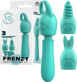 Tip Frenzy – Rechargeable Splash Proof Flexible Shaft Vibrator with 10 Rhythms > Vibrators > Mini Vibrators - Tophatter Daily Deals