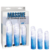 3 in 1 Extension Sleeve (Smoke) – High-Quality TPE Material Soft Flexible Sleeve with Multiple Sizes > Sex Toys For Men > Penis Sleeves - Tophatter Daily Deals