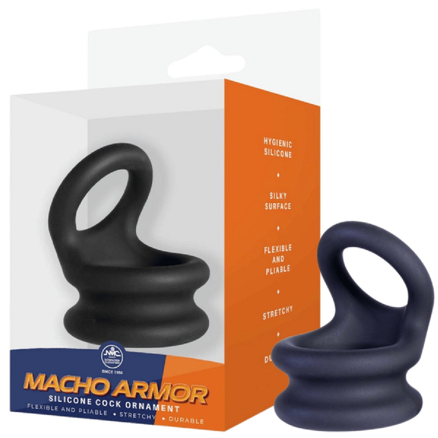 Silicone Cock Ring Medium – Flexible Durable Hygienic Silicone Ring > Cock Ring > Sling - Tophatter Daily Deals