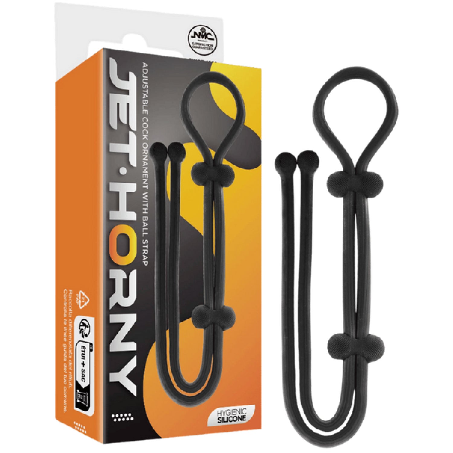 Adjustable Cock Ring with Ball Strap – Hygienic Silicone Cock Ring > Cock Ring > Adjustable - Tophatter Daily Deals