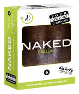 Four Seasons Naked Delay Condom - 6 Pack > Essentials > Condoms - Tophatter Daily Deals