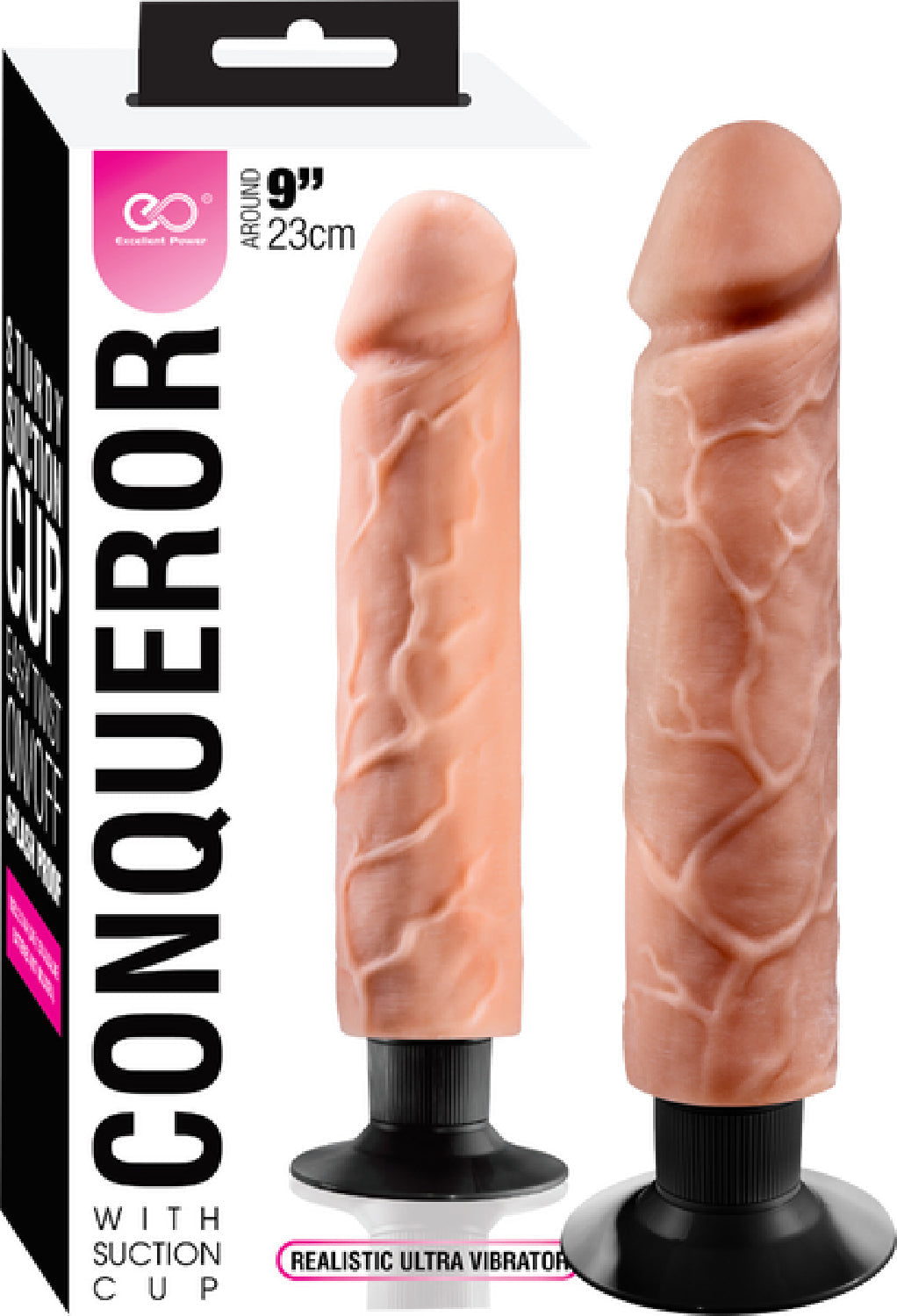 Conqueror 9 Inch Dildo > Dildos > Realistic Dildos - Tophatter Daily Deals