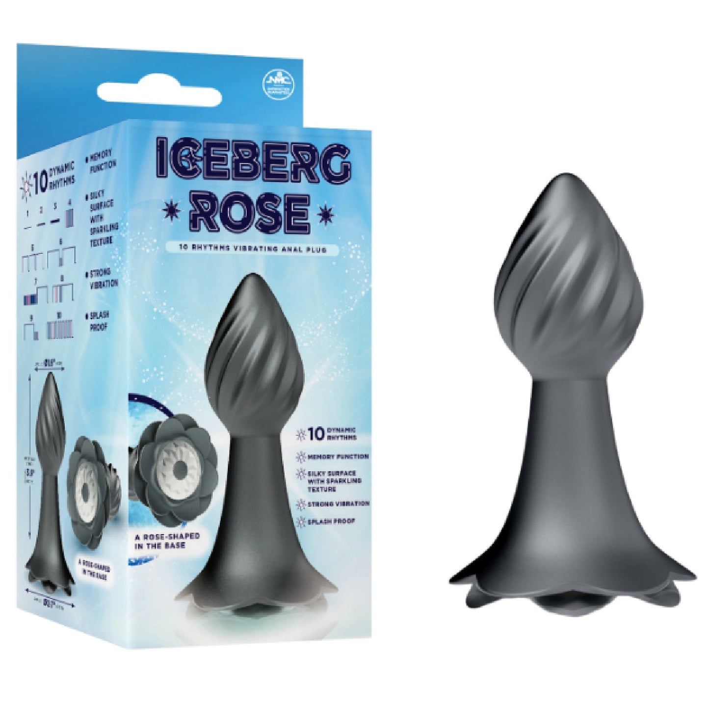10 Rhythms Vibrating Anal Plug > Anal Range > Vibrating Butt Plugs - Tophatter Daily Deals