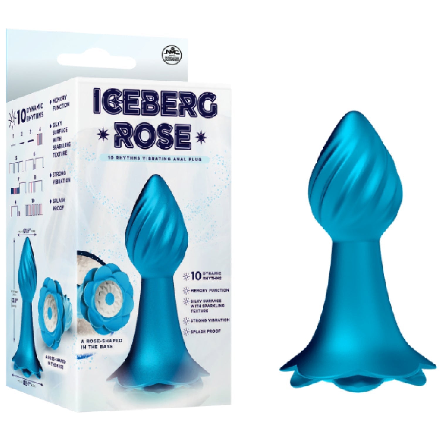 10 Rhythms Vibrating Anal Plug > Anal Range > Vibrating Butt Plugs - Tophatter Daily Deals