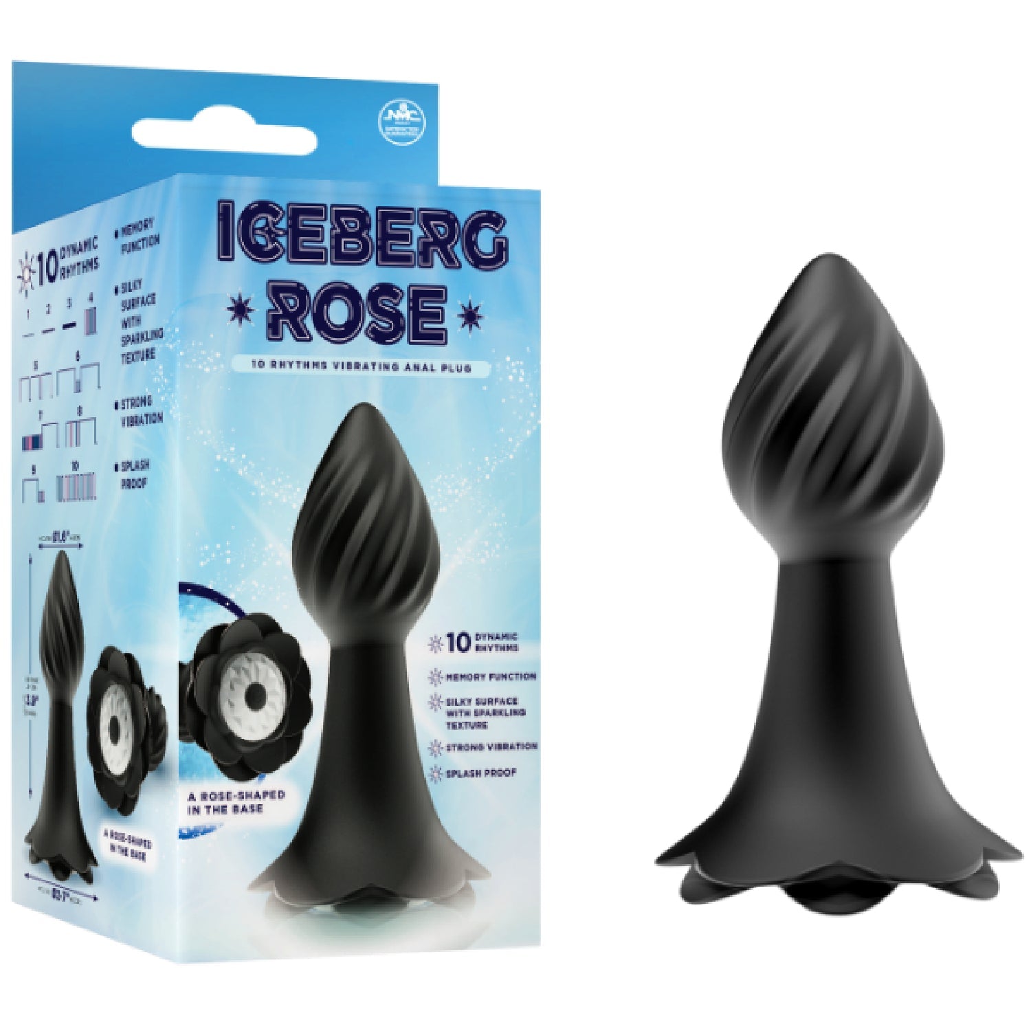 10 Rhythms Vibrating Anal Plug > Anal Range > Vibrating Butt Plugs - Tophatter Daily Deals