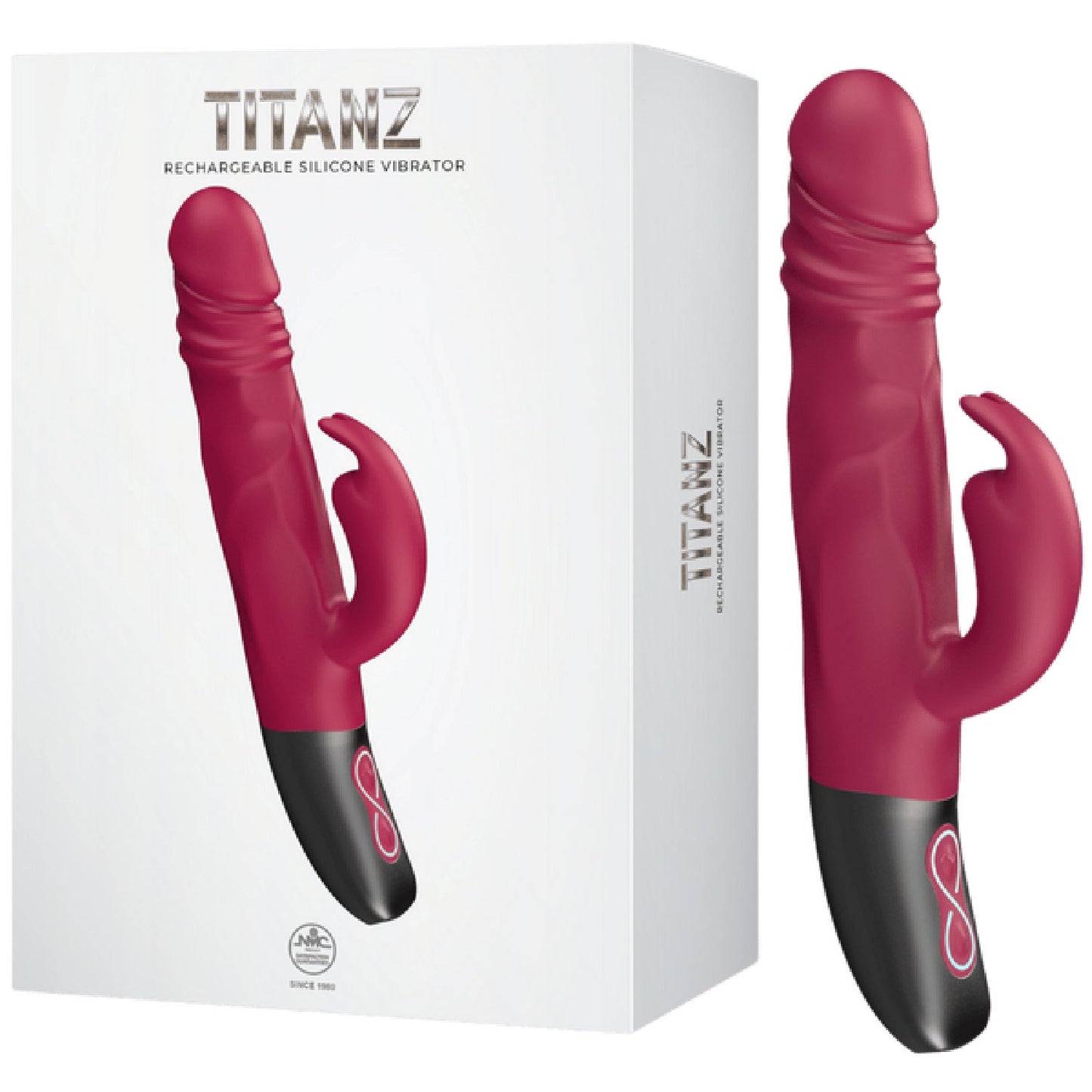 Rotating Rabbit Rechargeable Silicone Vibrator – 13cm Insertable Length Rabbit Vibrator > Vibrators > Ladies > Rabbit - Tophatter Daily Deals