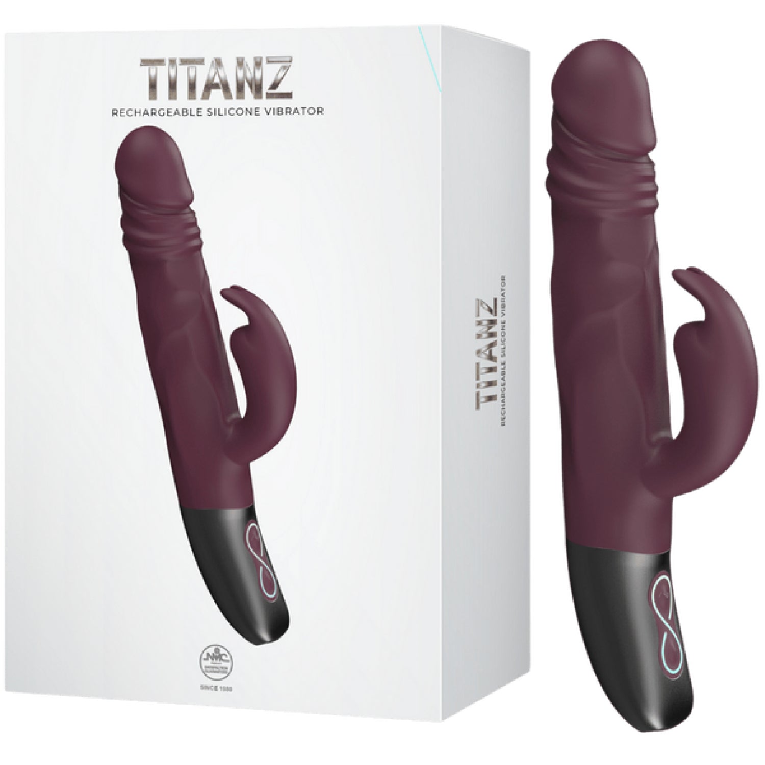Rotating Rabbit Rechargeable Silicone Vibrator – 13cm Insertable Length Rabbit Vibrator > Vibrators > Ladies > Rabbit - Tophatter Daily Deals