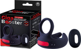 Dual Motor Cock Ring with Scrotal Stimulator – Rechargeable Splashproof Silicone Toy > Cock Ring > Vibrating - Tophatter Daily Deals