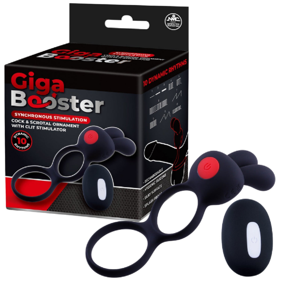 Cock & Scrotal Ring with Clit Stimulator – Adult Accessory > Sex Toys > Couples Toys - Tophatter Daily Deals