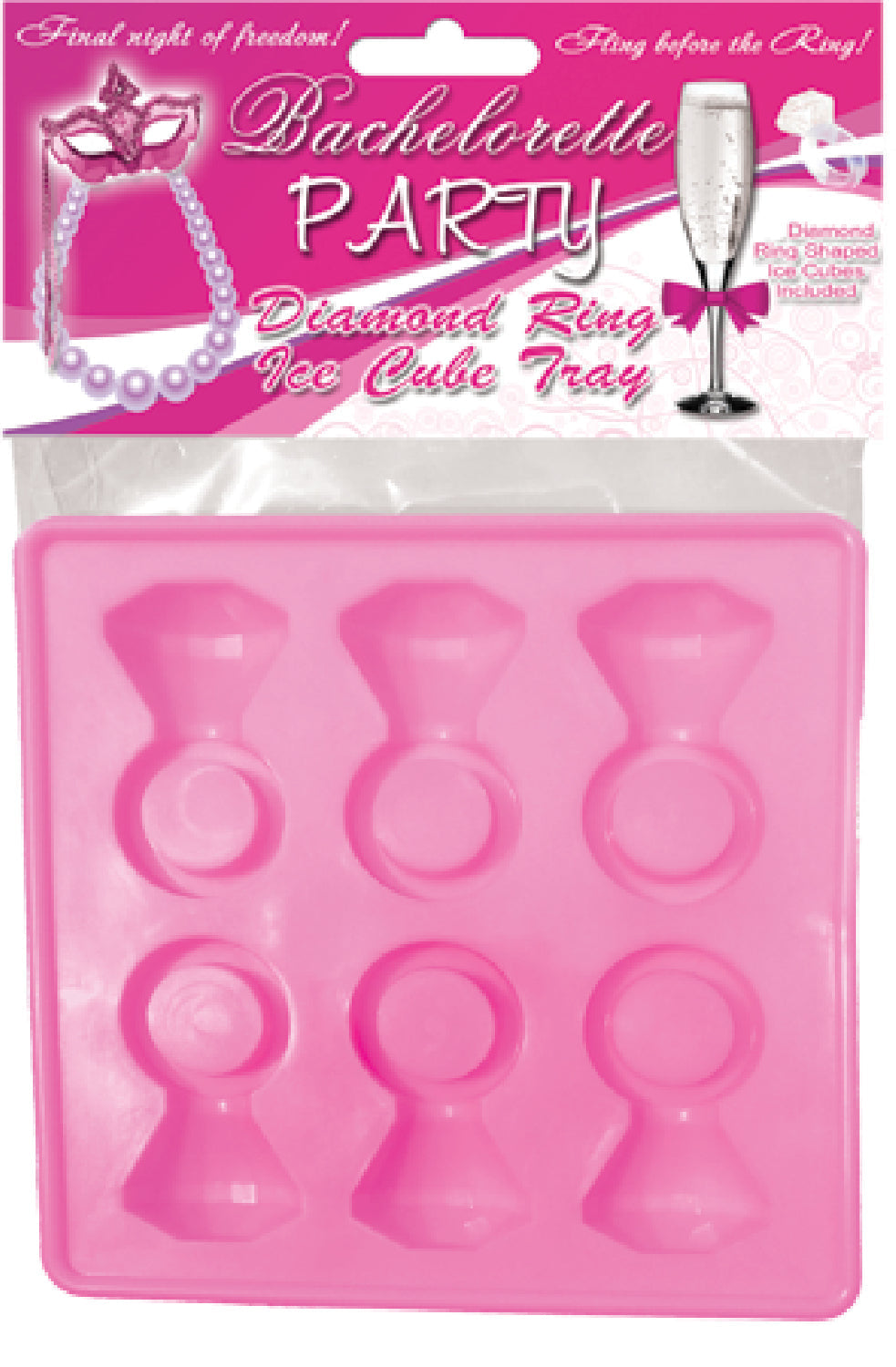 Diamond Ice Cubs Tray 2 Pack – Ice Cube Tray > Novelties > Bachelor & Bachelorette Items - Tophatter Daily Deals