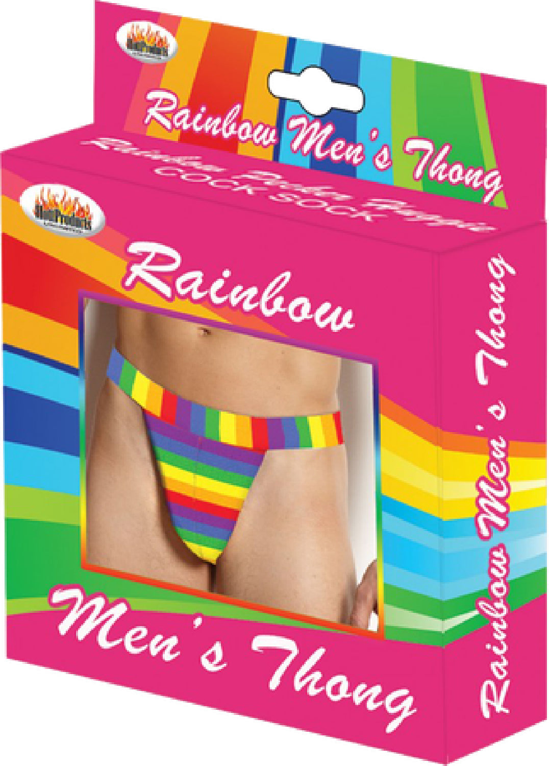 Rainbow Mens Thong – Colorful Striped Comfortable Men's Underwear > Novelties > Gag Gifts - Tophatter Daily Deals