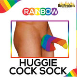 Rainbow Pecker Huggie – Cotton Comfortable Cock Sock > Novelties > Gag Gifts - Tophatter Daily Deals