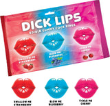 Dick Lips Gummy 3 Pack – Edible Fruity Cock Rings > Novelties > Candy & Edible Items - Tophatter Daily Deals