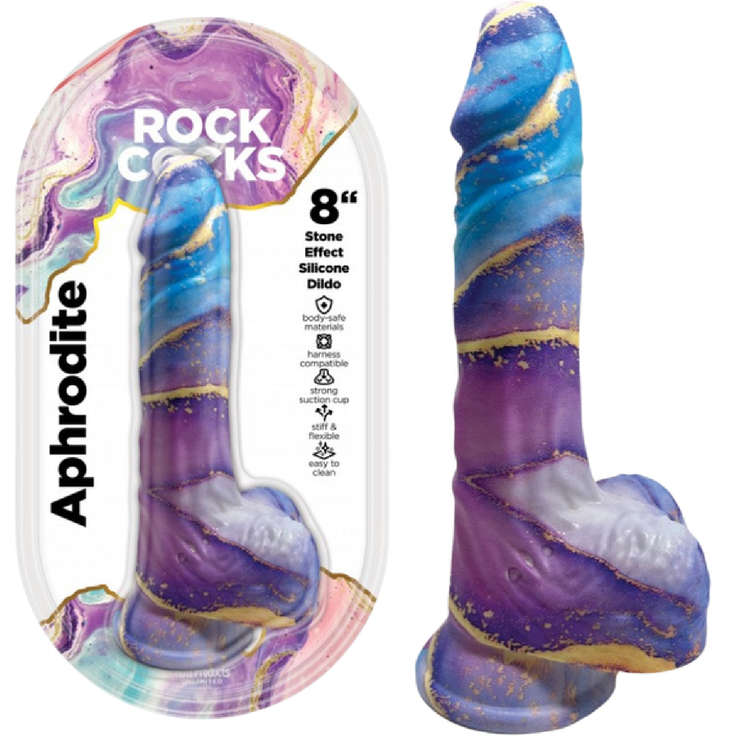 Aphrodite – 8 Inch Textured Dildo > Dildos > Fantasy - Tophatter Daily Deals