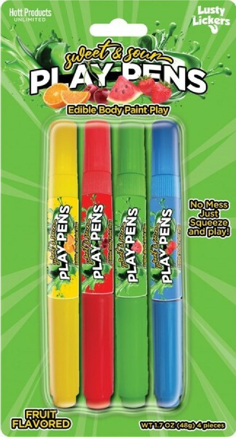 Sweet and Sour Play Pens – Edible Fruit Flavored Body Pens > Novelties > Candy & Edible Items - Tophatter Daily Deals