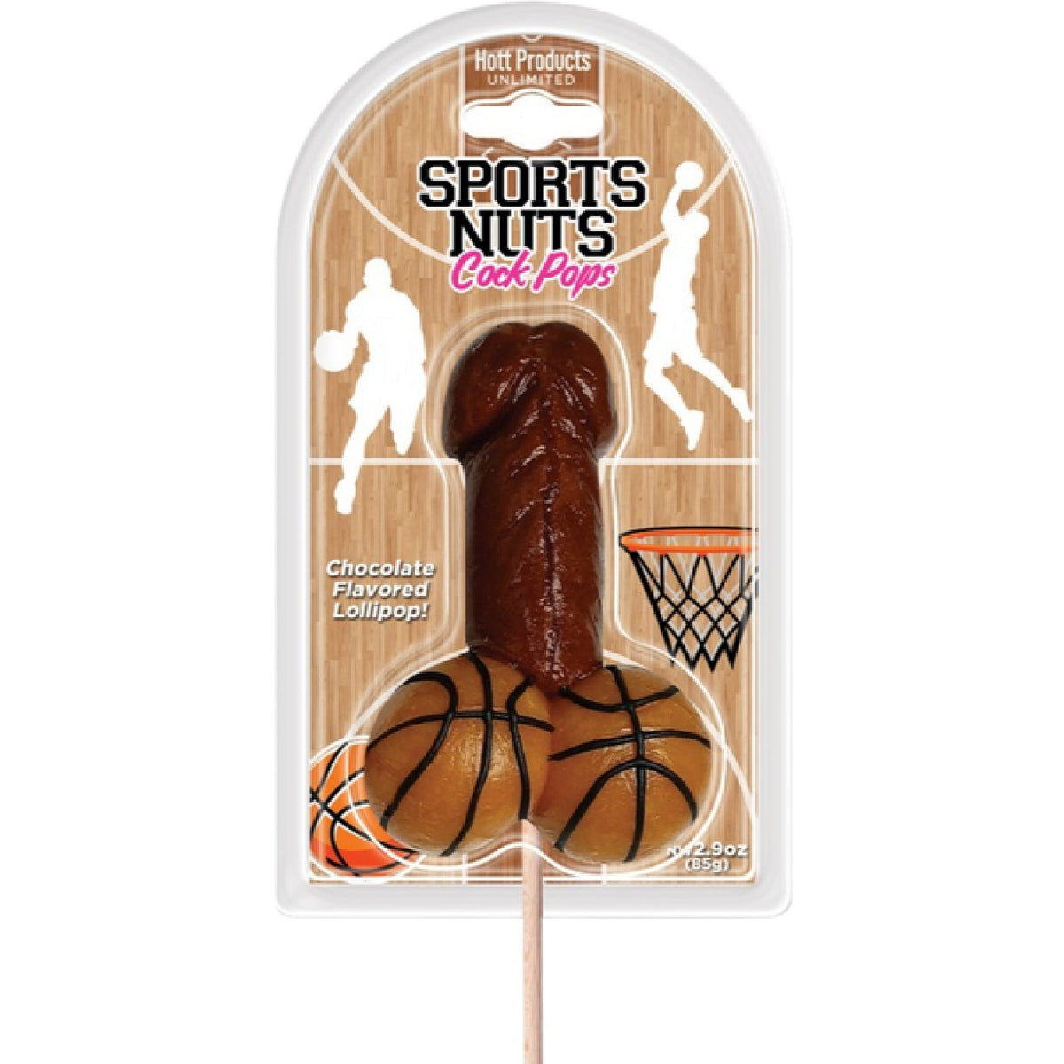 Sports Nuts Cock Pop – Novelty Edible Chocolate Lollipop Adult Toy > Novelties > Candy & Edible Items - Tophatter Daily Deals
