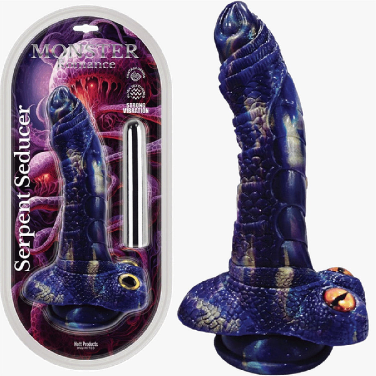 Serpent Seducer – Fantasy Collection 7.2" Vibrating Probe > Dildos > Fantasy - Tophatter Daily Deals