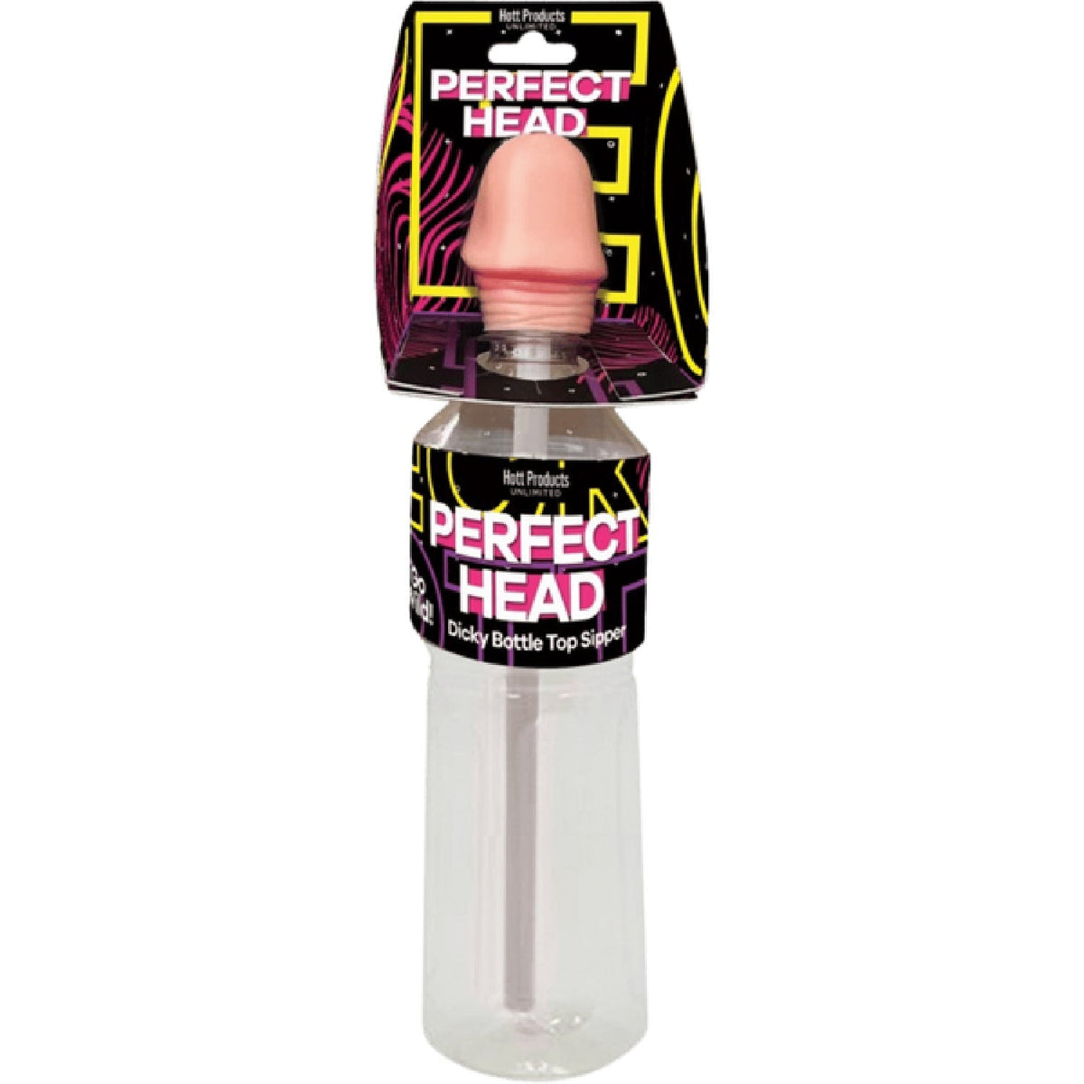 Perfect Head – Sipper Bottle Top Accessory 16oz Novelty Party Item > Novelties > Gag Gifts - Tophatter Daily Deals
