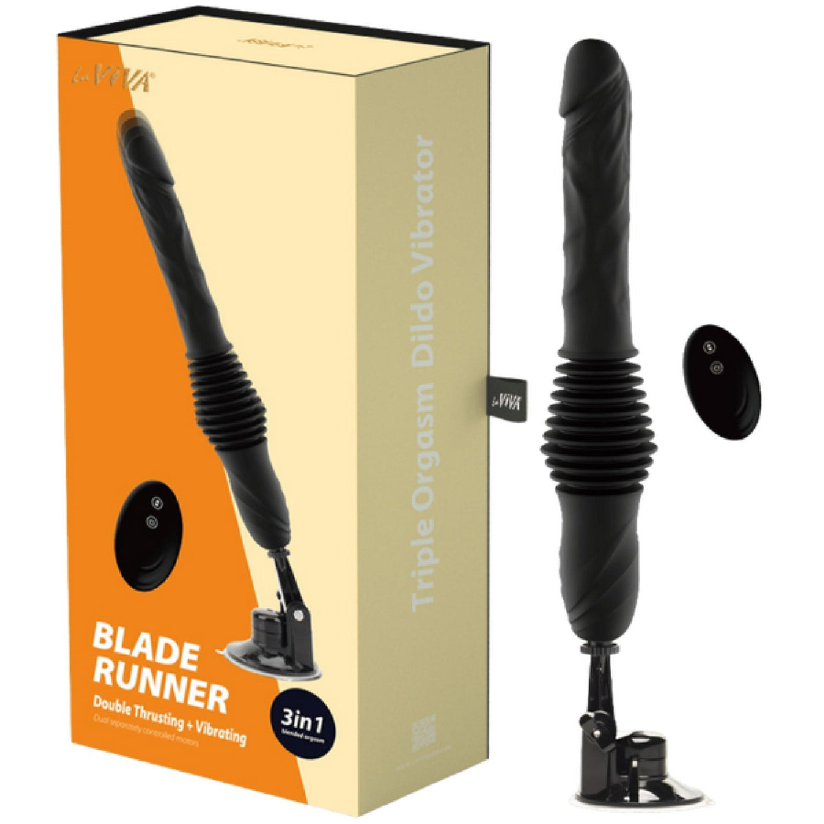 LaViva Blade Runner – Double Thrusting and Vibrating Premium Vibrator > Vibrators > Standard Vibrators - Tophatter Daily Deals