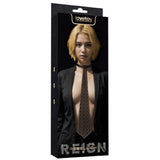 Rebellion Reign Tie Collar – Durable PU Material Accessory > Bondage Gear > Collars & Leashes - Tophatter Daily Deals