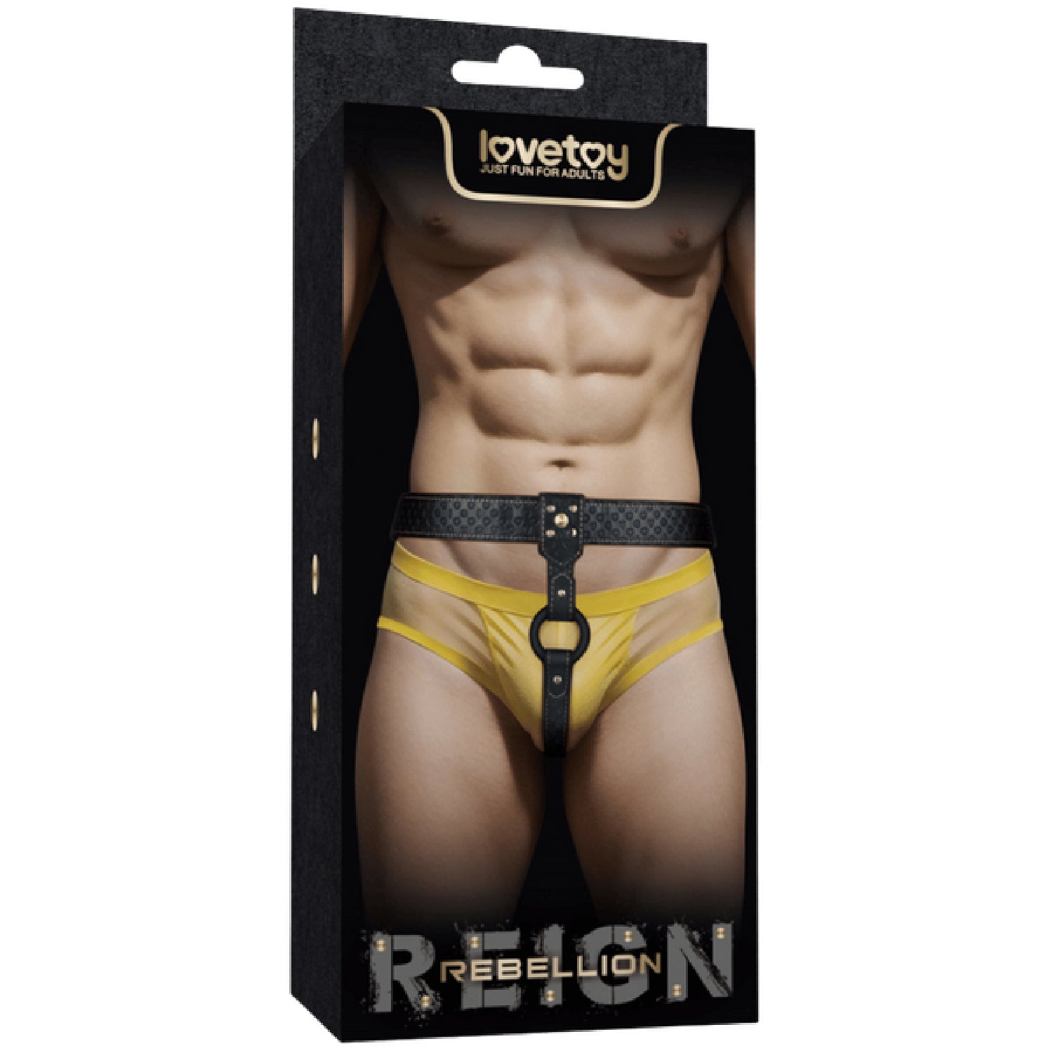 Rebellion Reign Strap-On Harness – Adjustable Durable PU Material Strap-On Harness > Dildos > Strap On Harnesses - Tophatter Daily Deals