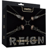 Rebellion Reign Under Mattress Restraint Set – Adjustable Nylon Straps Bondage Restraint > Bondage Gear > Bed Restraints - Tophatter Daily Deals
