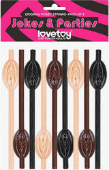 Pussy Straws – 9 Pack Straws > Novelties > Party Supplies - Tophatter Daily Deals