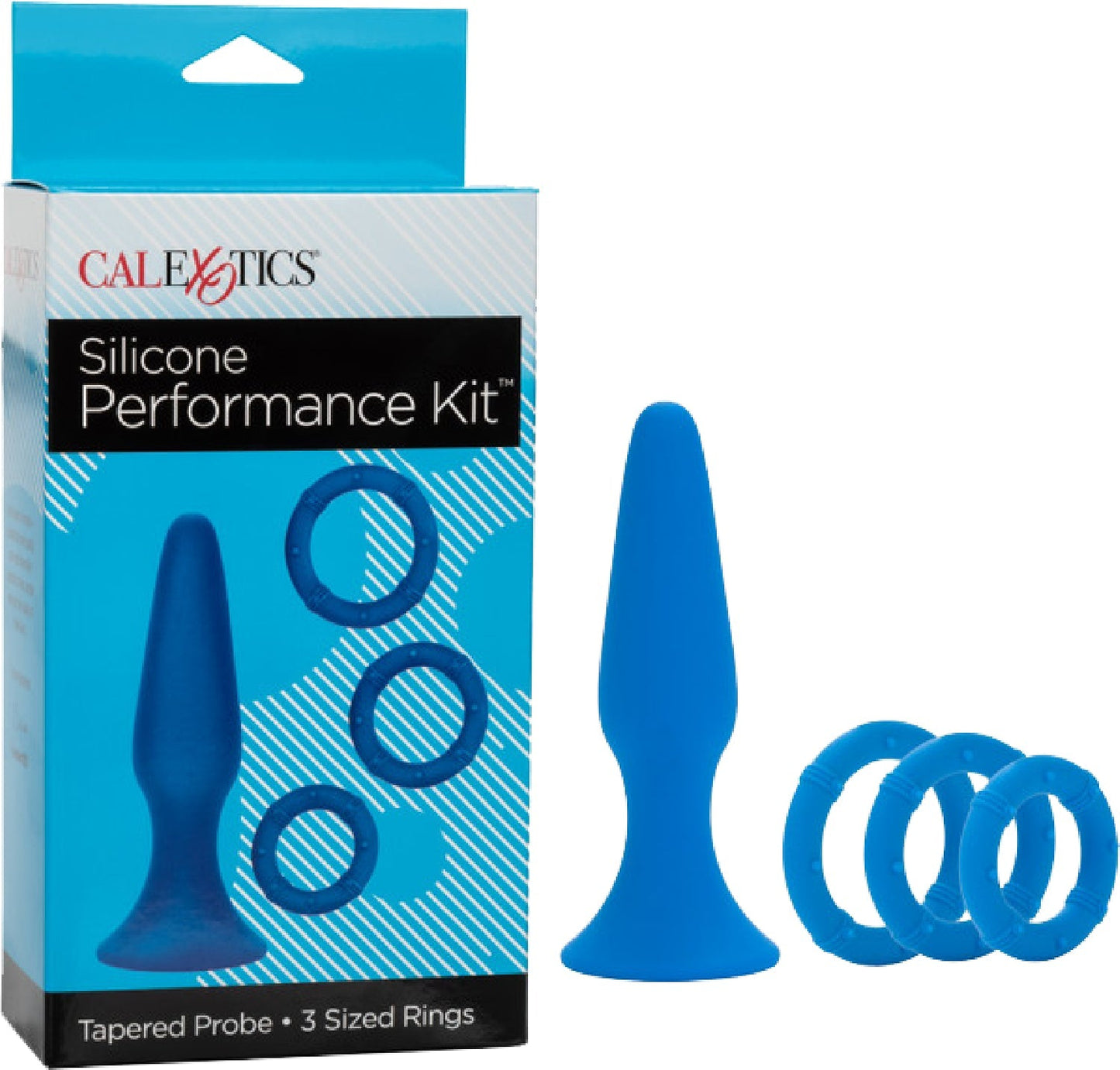 Posh Silicone Performance Kit – Body-Safe Silicone Erection Rings and Anal Toy Set > Anal Range > Butt Plug Kits - Tophatter Daily Deals