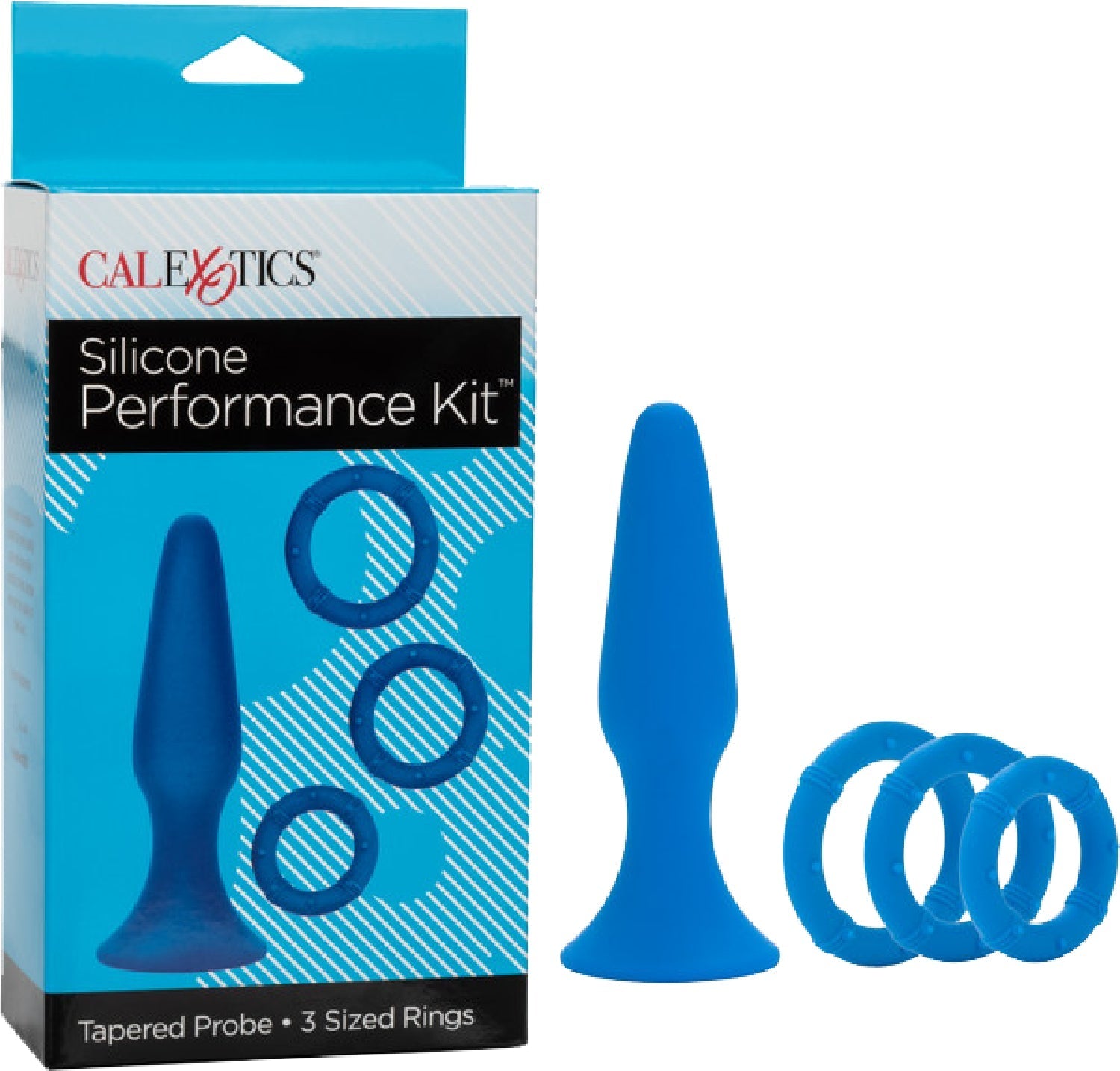 Posh Silicone Performance Kit – Body-Safe Silicone Erection Rings and Anal Toy Set > Anal Range > Butt Plug Kits - Tophatter Daily Deals