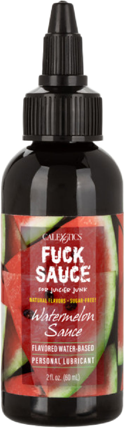 Fuck Sauce Flavored Water-Based Lubricant – 2 Fl. Oz. Strawberry | Watermelon > Lube > Flavoured - Tophatter Daily Deals