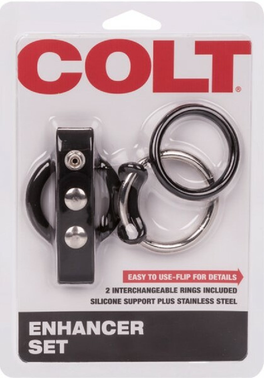 Colt Enhancer Set – Male Pleasure Cock Ring Set > Cock Ring > Sets - Tophatter Daily Deals