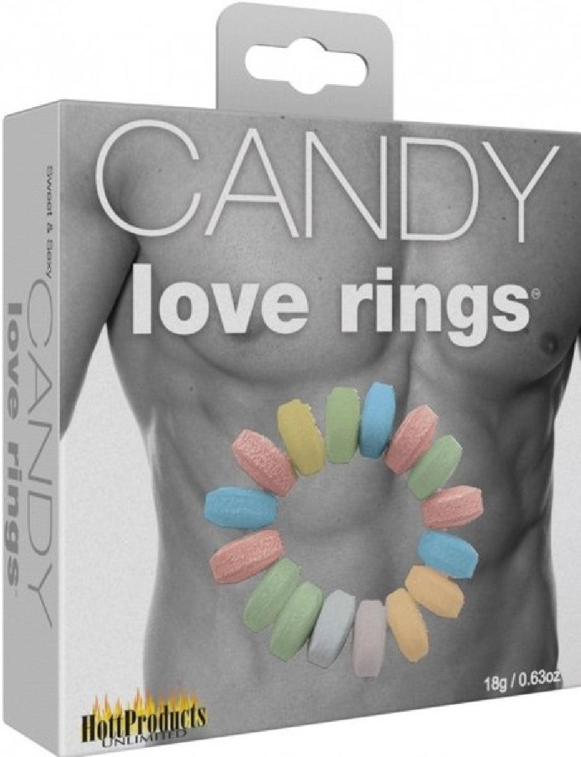 Candy Love Multi-Flavored Edible Cock Rings – One Size Edible Cock Rings > Novelties > Candy & Edible Items - Tophatter Daily Deals