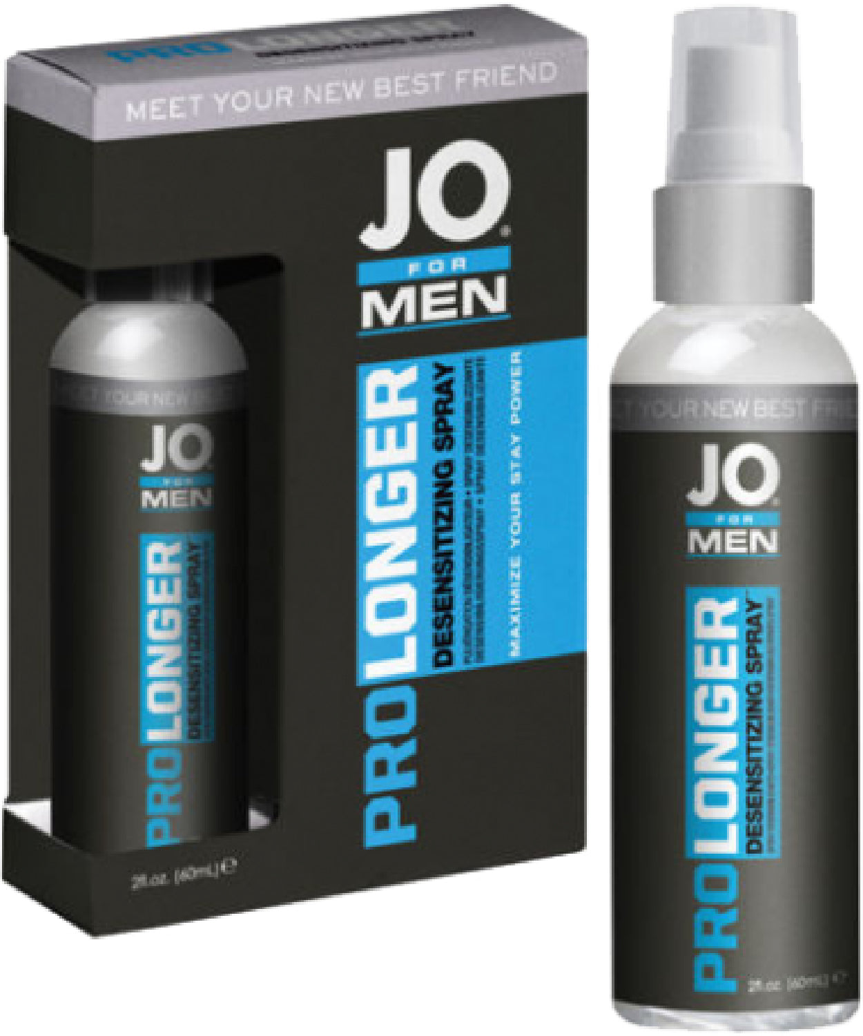 JO Prolonger Spray – 60ml Delay Spray for Ejaculation Control and Sensitivity Enhancement > Essentials > Mens Enhancers - Tophatter Daily Deals