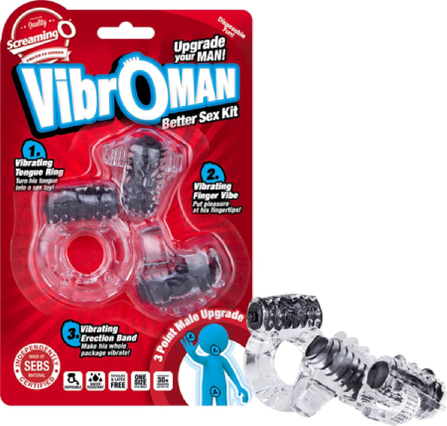 Vibroman Starter Kit – Mini Vibrators Exploration Sex Toy Set > Sex Toys > Couples Toys - Tophatter Daily Deals