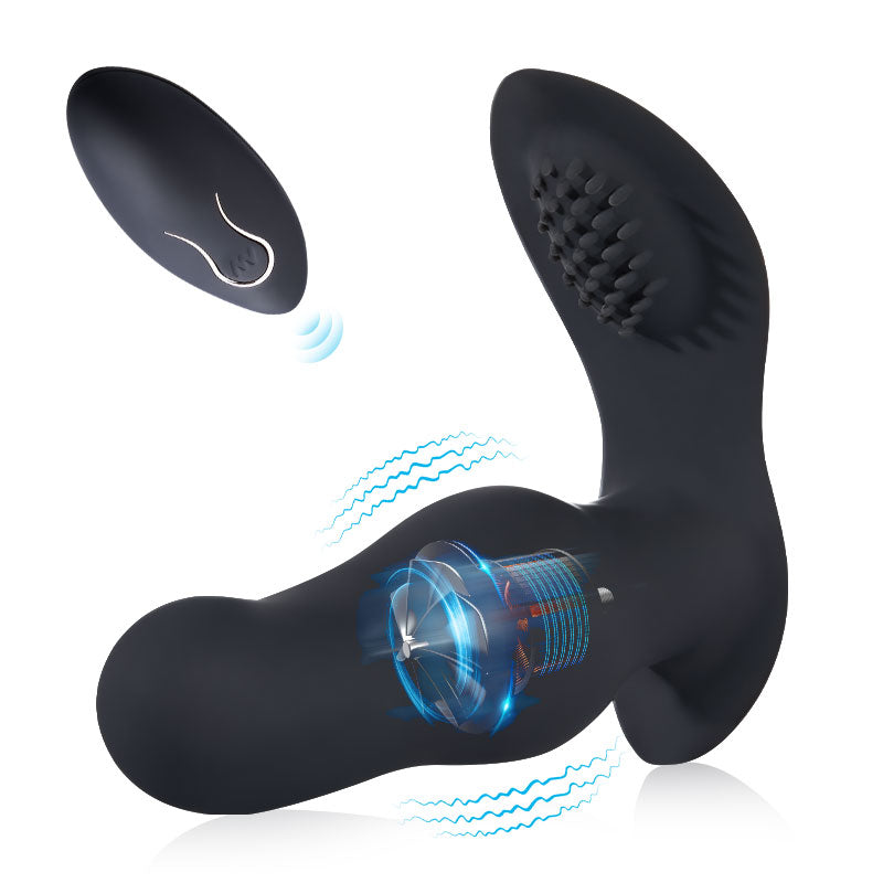 NEW THUNDER Vibrations Prostate Massager Black Anal Toys - Tophatter Daily Deals