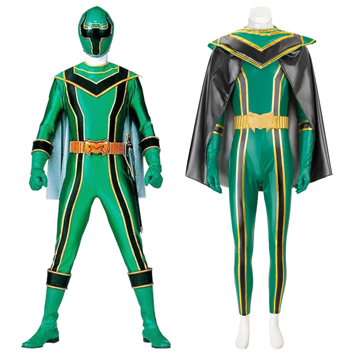 Power Rangers Mystic Force Green Mystic Ranger Cosplay Costume Costume - Tophatter Daily Deals