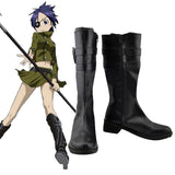 Katekyo Hitman Reborn! Chrome Dokuro Black Shoes Cosplay Boots Shoes/Boots - Tophatter Daily Deals